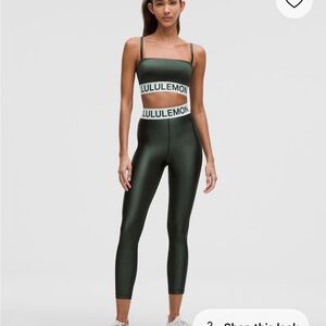 lululemon athletica satin shine high-rise train leggings